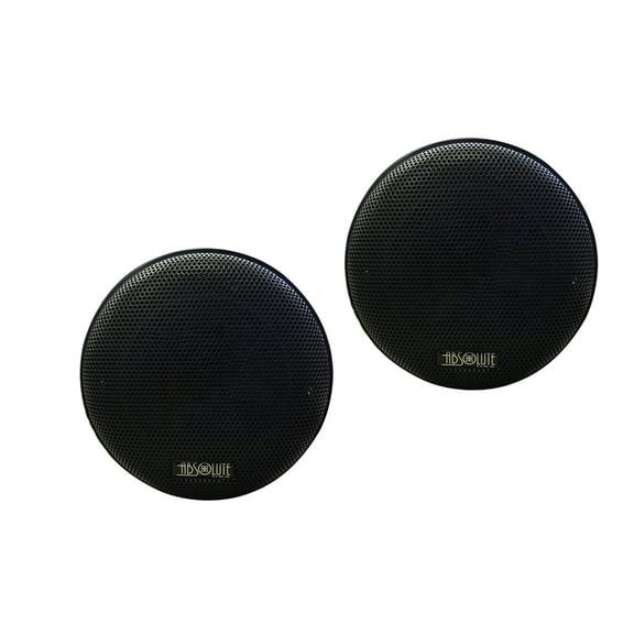 Absolute USA CS35 3.5" Speaker GrillUniversal 3.5" Car Speaker Coaxial Component Protective Grills Covers Pair
