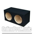 thumbnail image 1 of Absolute USA DSS15 Dual 15-Inch, 3/4-Inch MDF Sealed Subwoofer Enclosure w/ Logo, 1 of 2