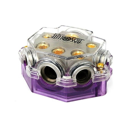 Absolute USA PD-150C Chrome-Plated Power Distribution Block