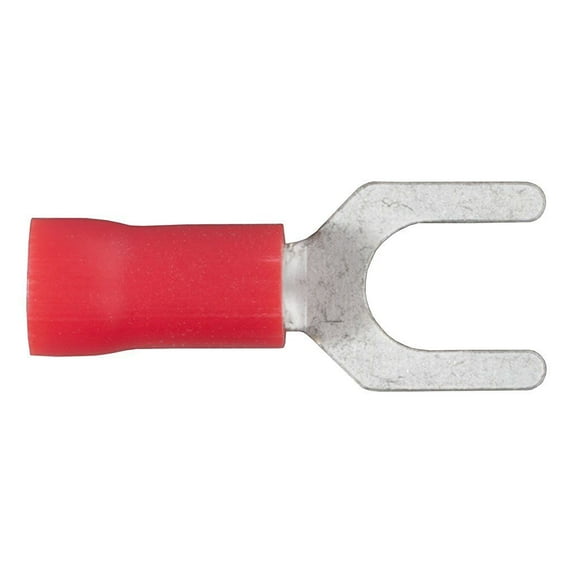 Absolute USA ST2218R 22/18 Gauge Insulated Spade Terminals Connectors