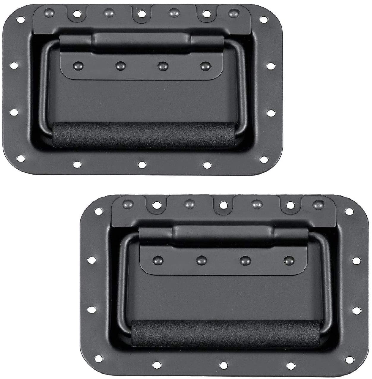 Absolute USA Set of 2 Spring Loaded Speaker Cabinet Handles 5.5 x 3.9 ...