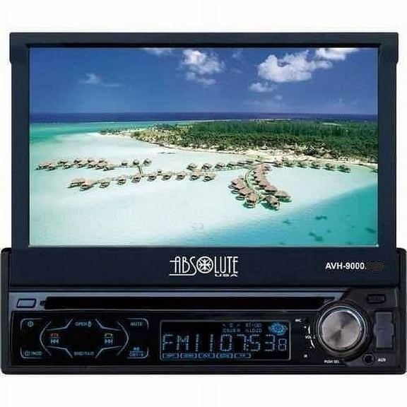 Absolute 7" INDASH CAR STEREO MOTORIZED DVD / CD / MP3/ USB/ AM/ FM Touch Screen