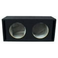 thumbnail image 1 of Absolute USA VEGD15 Dual 15-Inch Slot Ported Subwoofer Enclosure, 3/4-Inch MDF, 1 of 2