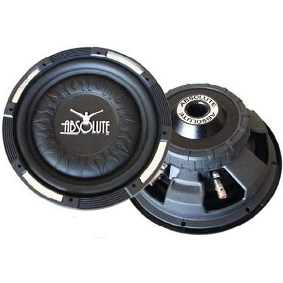 Absolute USA XS1000 10" Flat Shallow Car Subwoofer
