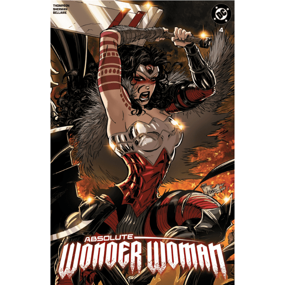 Absolute Wonder Woman 4 Kaare Andrews Variant A Trade LTD 3000