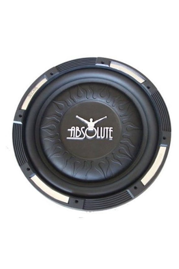 Absolute XS-1000 10" Xcursion Series 1500 Watts Single 4 ohm Slim Shallow Subwoofer