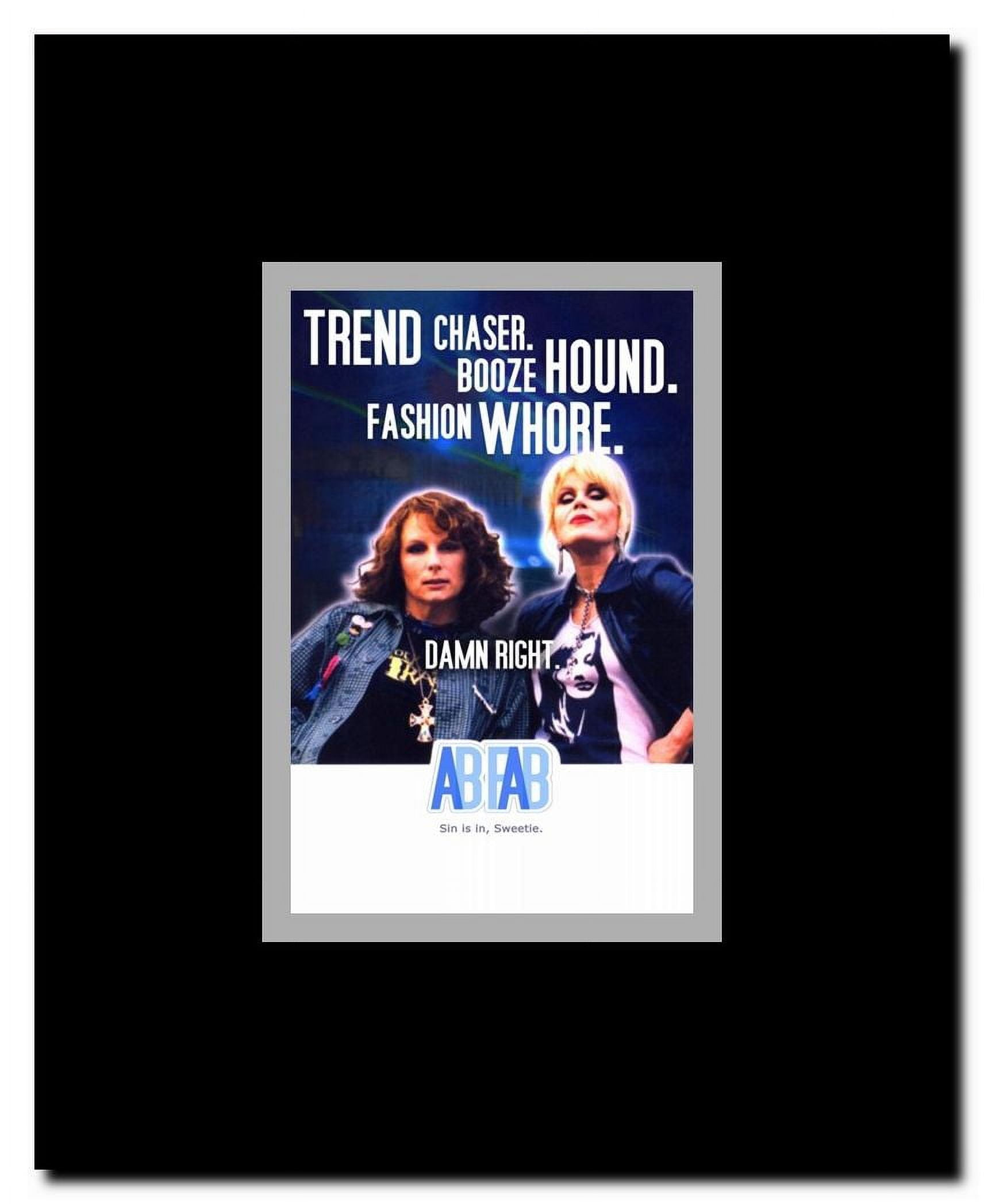 Absolutely Fabulous Framed Movie Poster