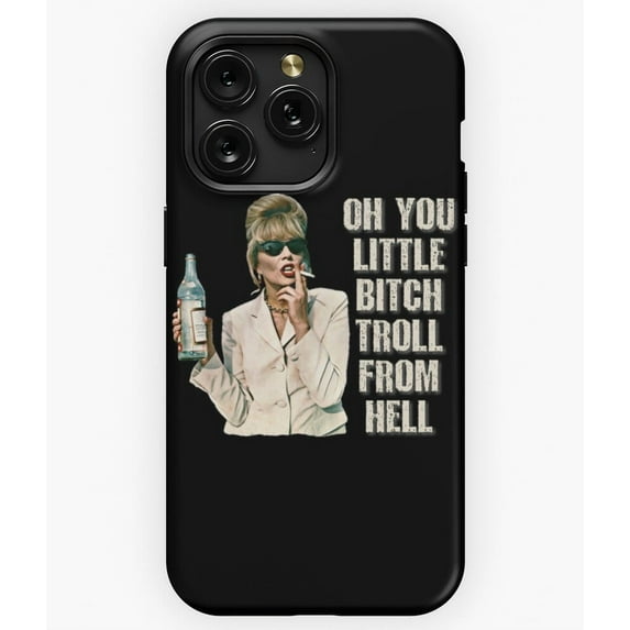 Absolutely Fabulous Patsy Stone Fan Graphic Art A4753 Phone Case for iPhone 11 to 17 Pro Max