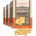 thumbnail image 1 of Absolutely Gluten Free Cracked Pepper Crackers, 4.4 Ounce 3-Pack, 1 of 5