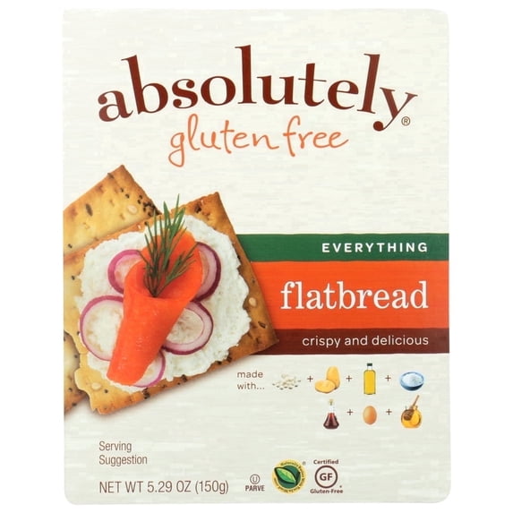 Absolutely Gluten Free Flatbread Original, 5.29 Oz
