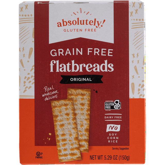 Absolutely Gluten Free Flatbread Original, 5.29oz
