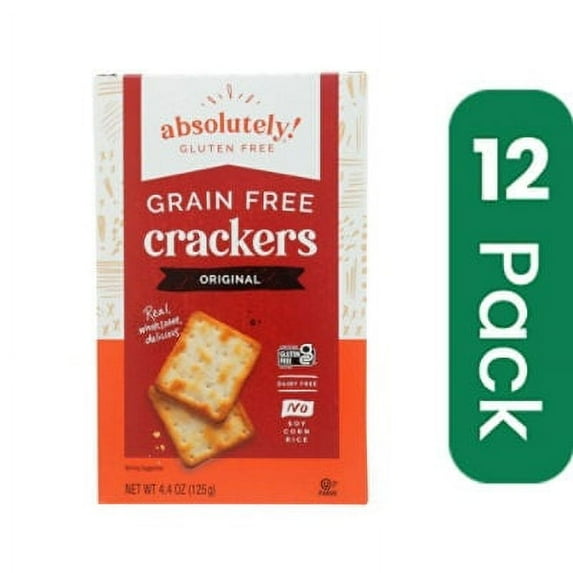 Absolutely Gluten Free Original Crackers 4.4 oz (Pack Of 12)