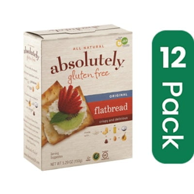 Absolutely Gluten Free Original Flatbread 5.29 oz (Pack Of 12)