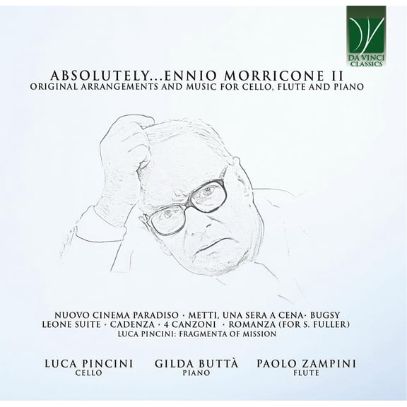 Absolutely Morricone II: Original Arrangements and Music for Cello, Flute and Piano (Audiobook)