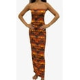 thumbnail image 1 of Absolutelyloveit Plus Size Strapless Maxidress with Slit, 1 of 2