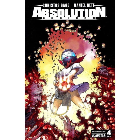 Absolution: Rubicon #4C VF ; Avatar Comic Book
