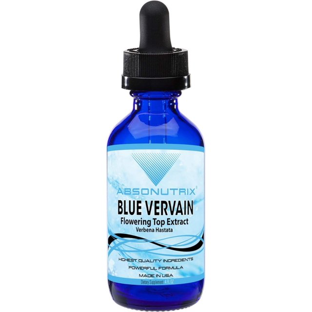 Absonutrix Blue Vervain Flowering Top Extract 650 mg 4 Fl Oz, 118