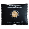 thumbnail image 1 of Absorbent Bags, Reusable Dehumidifier Bags, Portable Car Moisture Absorber Bags - Color-Changing Humidity Indicator, Double Locked-Edge Leak-Proof, Reactivatable Desiccant,Black－４００ｇ,6.9x5.9", 1 of 9