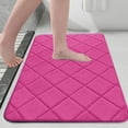 thumbnail image 1 of Absorbent Bath Mat Non Slip Microfiber Rug for Bathroom Kitchen Living Room Machine Washable Quick Dry Soft Floor Mat, 1 of 6