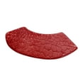 thumbnail image 1 of Absorbent Bath Rug Non-Slip Washable Bathroom Floor Mat Low Profile Entryway Shoe Rug For Shower Room Wine Red, 1 of 6