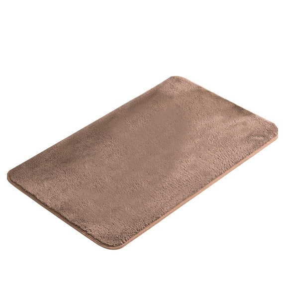Absorbent Bath Rug Skid Proof Bathroom Carpet Durability Fabric &Fast Drying