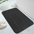 thumbnail image 1 of Absorbent Bath Rug and Mat, Thick Memory Foam Non-Slip Shower Mat, Soft Velvet Bathroom Rug, Machine Washable for Bathroom, Shower, Kitchen, 1 of 6
