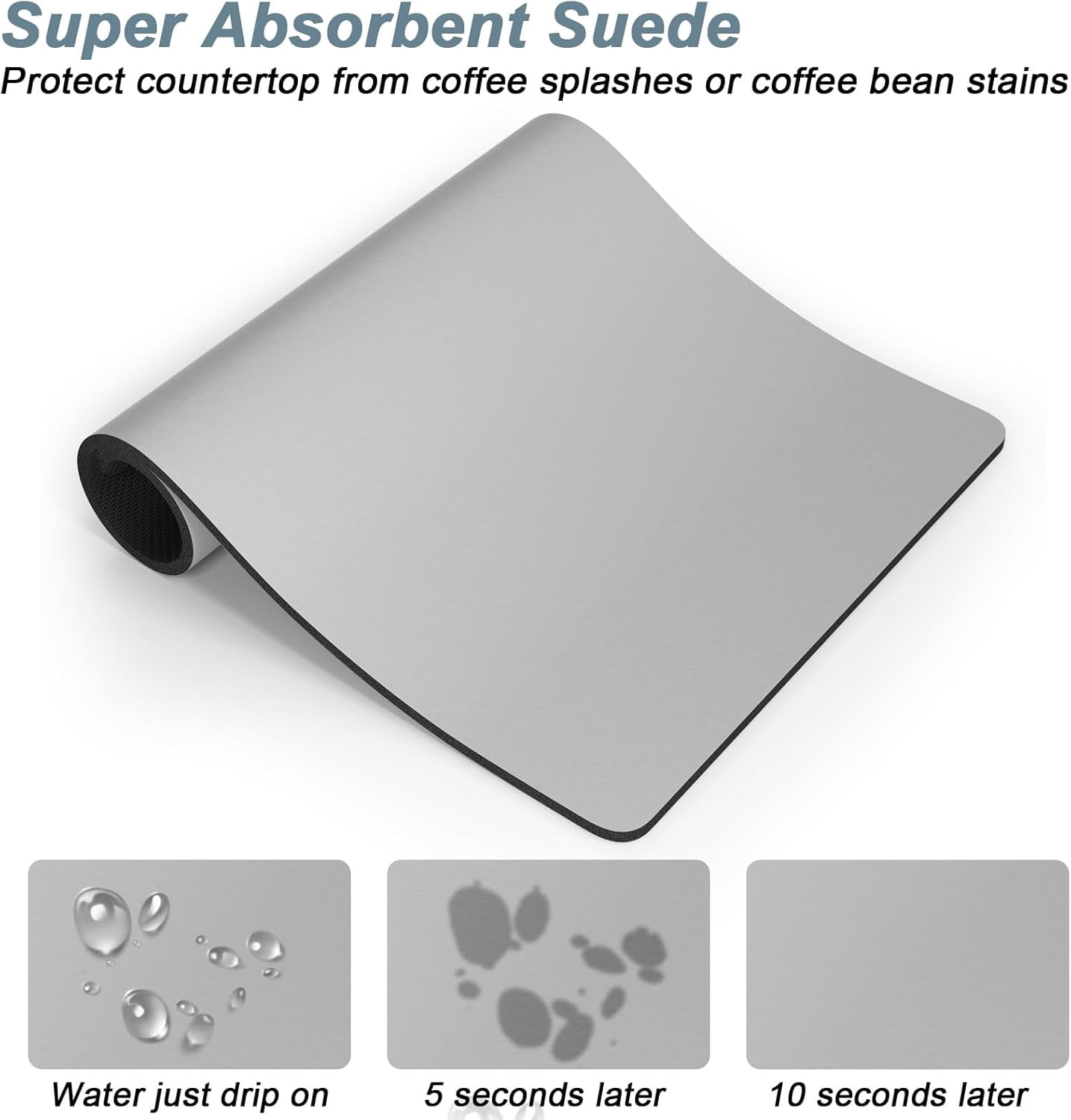 Absorbent Coffee Bar Mat 16