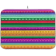 thumbnail image 1 of Absorbent Dish Drying Mat Ethnic Mexican Fabric Colorful Stripe Kitchen Accessories Counter Mat Protector,Reversible,Medium 18 x 16 Inches, 1 of 6
