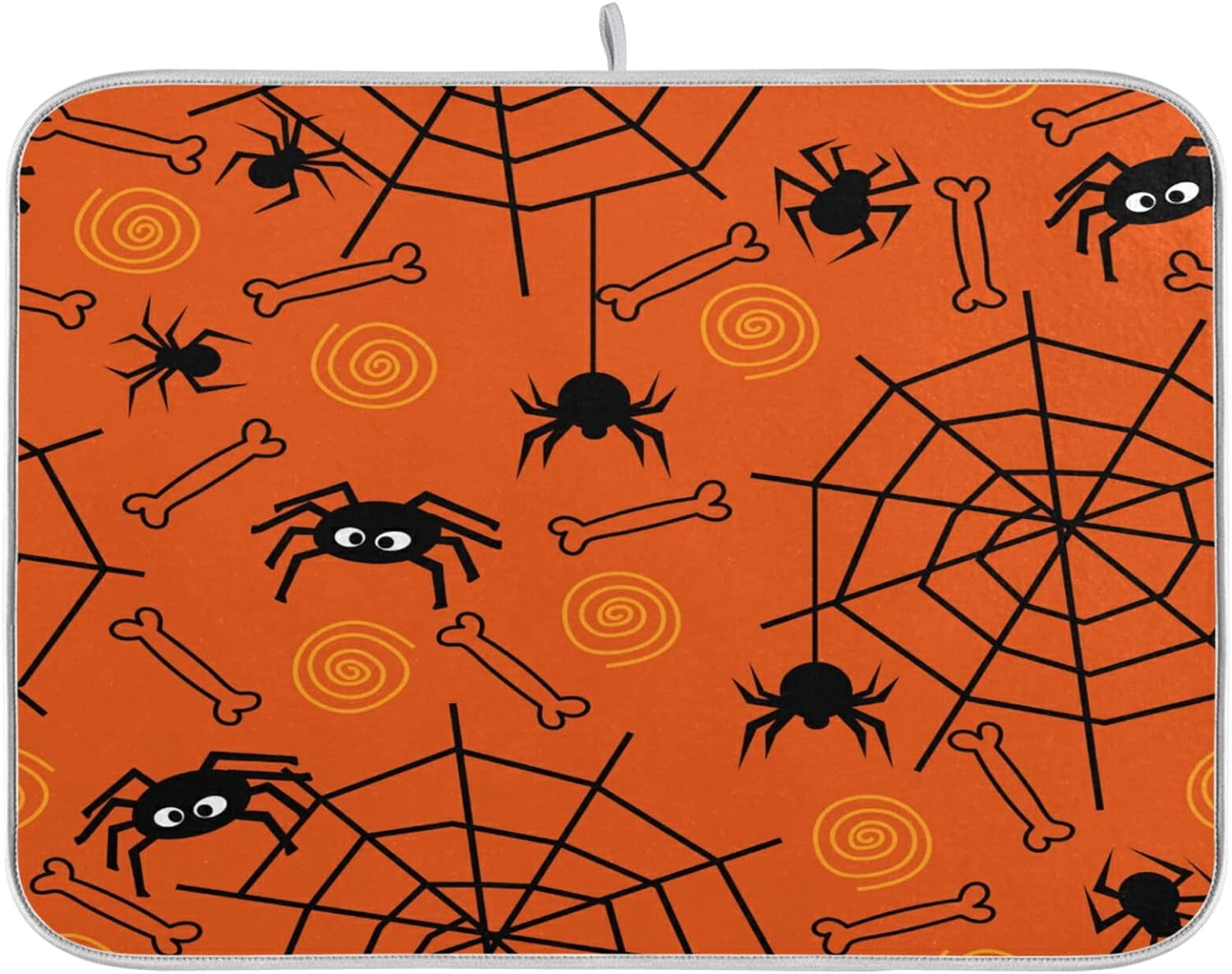 Absorbent Dish Drying Mat Halloween Pattern For Party Decoration ...