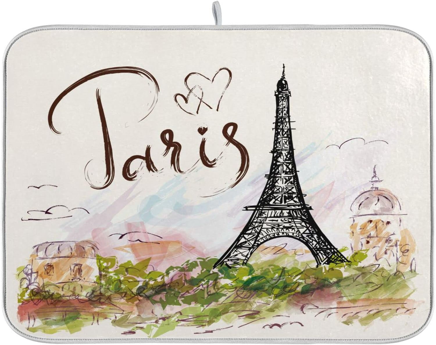 Absorbent Dish Drying Mat XL Kitchen Decorate Accessories Counter Mat