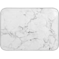 thumbnail image 1 of Absorbent Dish Drying Mat for Kitchen Counter - Marble Print Microfiber Drying Pad, Reversible Drainer Mats for Countertop, Medium 16 x 18 inch, 1 of 5