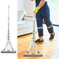 Absorbent Folding Sponge Mop with Brush Hand Mop Cleaning Supplies on