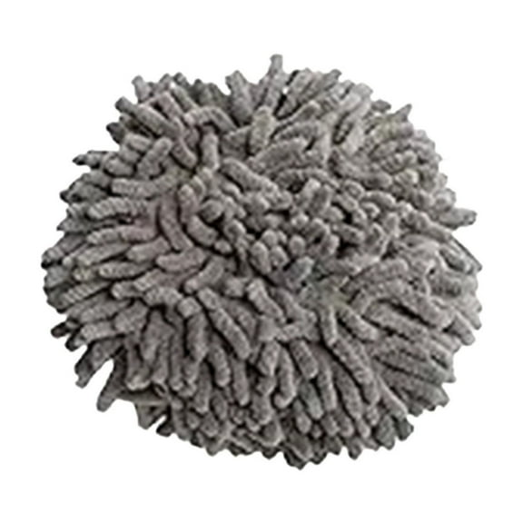 Absorbent Hand Drying Ball | Quick-Dry Microfiber Towel for Kids | White or Gray | 17x17x2cm | Encourages Hand Washing Habits