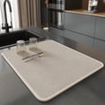 thumbnail image 1 of Absorbent Kitchen Counter Drying Mat, Non-Slip Dish Drying Pad for Countertop, Quick-Dry Sink Mat for Dishes, Glasses, and Utensils – Grey, 1 of 6