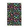 Absorbent Kitchen Towels, Trendy Leopard Black Quick Drying Dish Towels