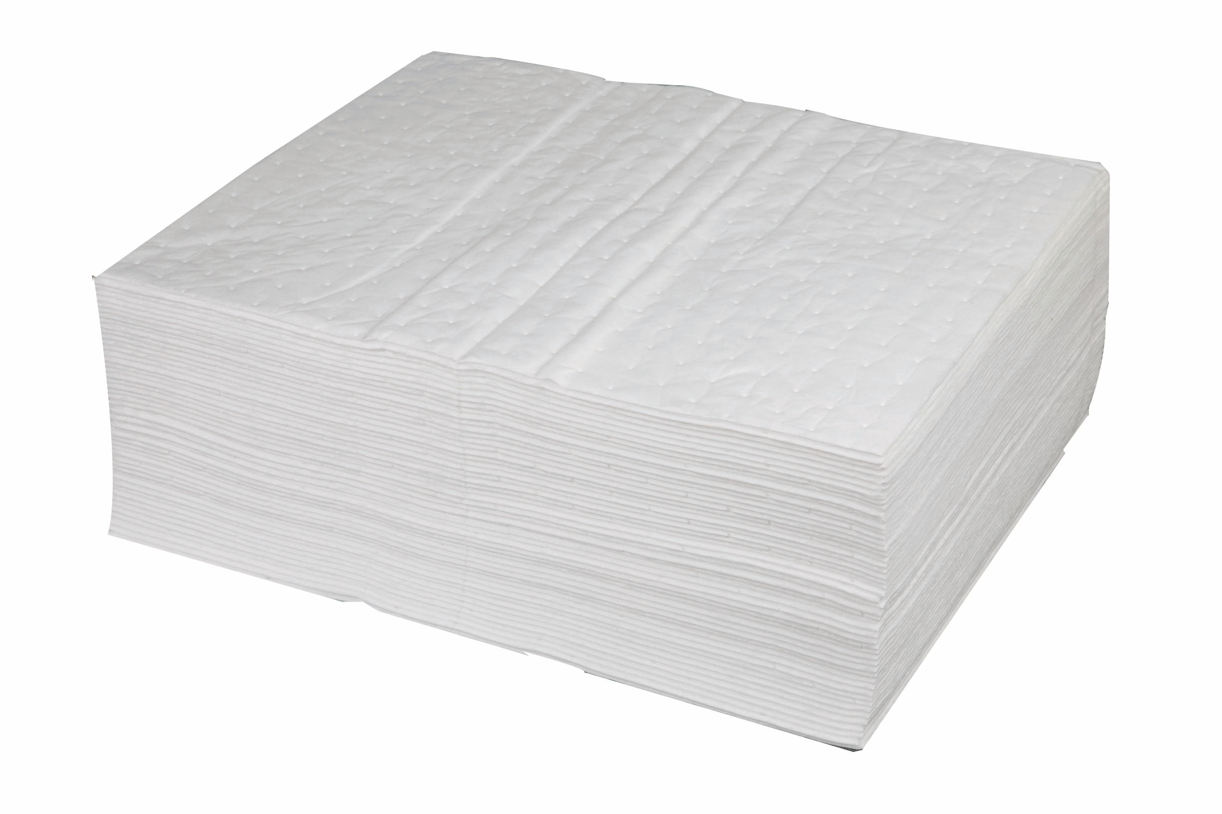 Absorbent Mat Pad,White,Heavy Weight OilOnly