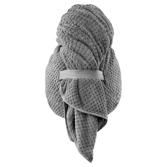 Absorbent Microfiber Hair Wrap, Fast Drying Towels for Curly Hair, Gentle AntiFrizz Turbans