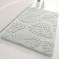 thumbnail image 1 of Absorbent Non-Slip Bath Mat, Machine Washable Soft Velvet Foam Rug, Quick Dry Bathroom Floor Mat for Shower Tub Safety, 1 of 10