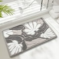 thumbnail image 1 of Absorbent Non Slip Bath Mat, Soft Microfiber Door Rug with TPR Backing, Plush Bathroom Carpet for Shower Tub, Bedroom Living Room Entryway Floor Mat, 1 of 6