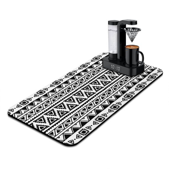 Absorbent Non-Slip Coffee Mat - Multi-Functional Pad for Coffee Machines, Dishes & Pet Feeding Areas