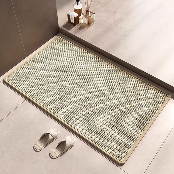 Absorbent Non-Slip Doormat,15.7x23.6 inch Washable Indoor Floor Mat,Soft Dirt Trapping Rug for Home Entryway,Bathroom,Bedroom Decor