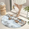 thumbnail image 1 of Absorbent Non Slip Kitchen and Entryway Mat 24x16 Inch, Cushioned Anti Fatigue Rug for Sink, Door, Machine Washable Low Pile Polyester, 1 of 5