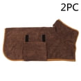 thumbnail image 1 of Absorbent Pet Bathrobe With Waist-wrapped Microfiber, 1 of 11