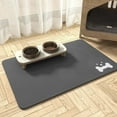 thumbnail image 1 of Absorbent Pet Food Mat, Quick Dry Dog Mat for Food and Water Bowls, Pet Supplies Mat for Dog Cat Puppy Kitten, 1 of 28
