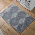 thumbnail image 1 of Absorbent Quick Dry Bath Mat, Gray Pattern Bath Mat, Non-Slip Super Strong Bath Mat, Suitable For Bathroom Shower Floor, 1 of 4