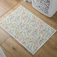 thumbnail image 1 of Absorbent Quick Dry Bath Mat, Non-Slip Super Strong Bath Mat, Suitable For Bathroom Shower Floor，Boho Pattern Bath Rugs, 1 of 4
