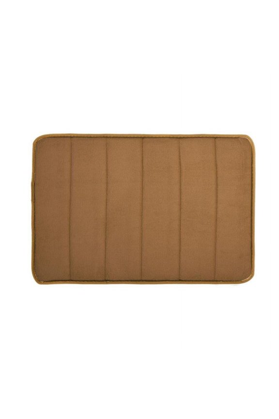 Absorbent Soft Memory Foam Bath Bathroom Bedroom Floor Shower Mat Non-slip Rug Super Cozy Velvet Bathroom Rug Carpet,24 x 16"