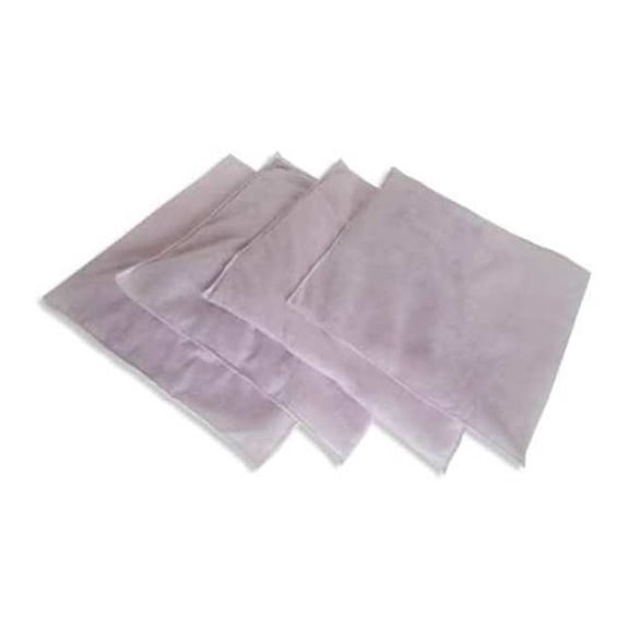 Sorbent Pillow, 2 gal, 12 in x 12 in, Acids, Pink, 4 PK