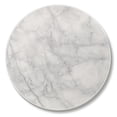 thumbnail image 1 of Absorbent Stone Beverage Coasters - Set of 4 - White Marble, 1 of 5