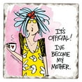 thumbnail image 1 of Absorbent Stone Tumbled Tile Coasters, It's Official, Set of 4, 1 of 1